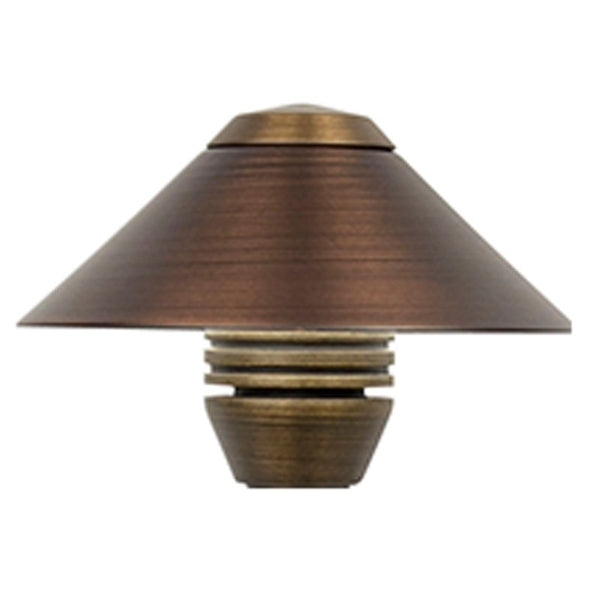 FX BDLEDTAFB Petite Top Assembly BD LED Path Light in Flat Black - Perfect for Garden, Walkway, and Outdoor Landscape Lighting
