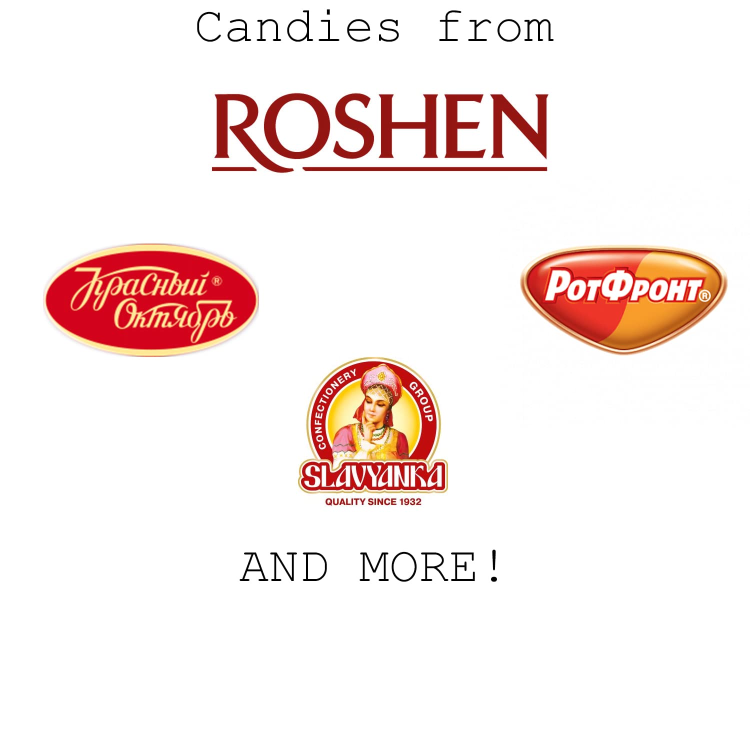 Premium Russian & Ukrainian Candy Mix Gift Bag - 4 lbs Assorted Chocolate & Caramel Eastern European Sweets - Perfect for Birthday Parties, Holiday Gifts & International Snack Lovers