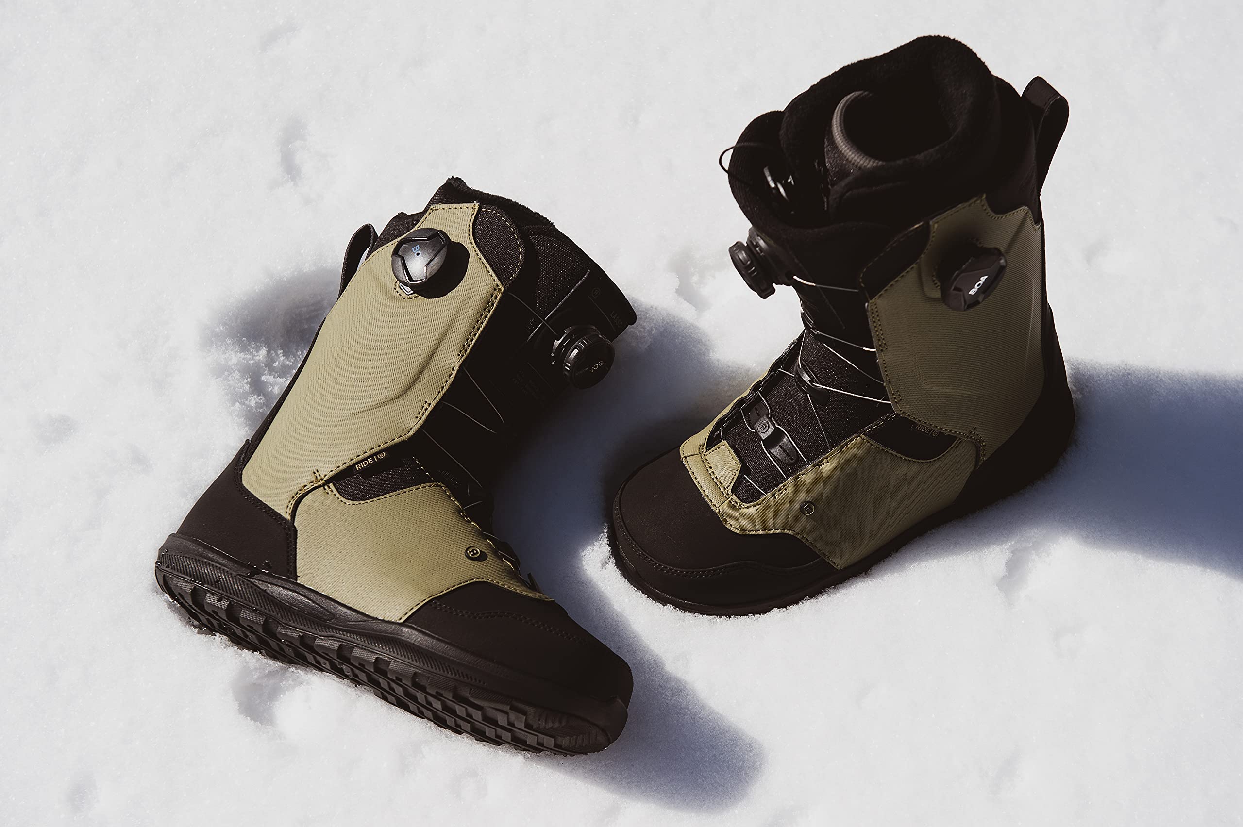 Ride Lasso Men's Snowboard Boots - Waterproof, Comfortable & Durable for Winter Sports & Snowboarding Adventures