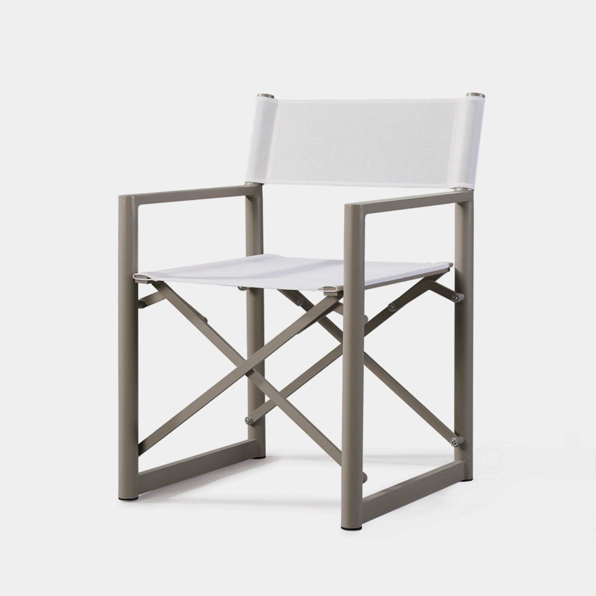 Pacific Aluminum Dining Chair - Lightweight & Durable Outdoor Patio Furniture for Garden, Poolside, and Restaurant Use