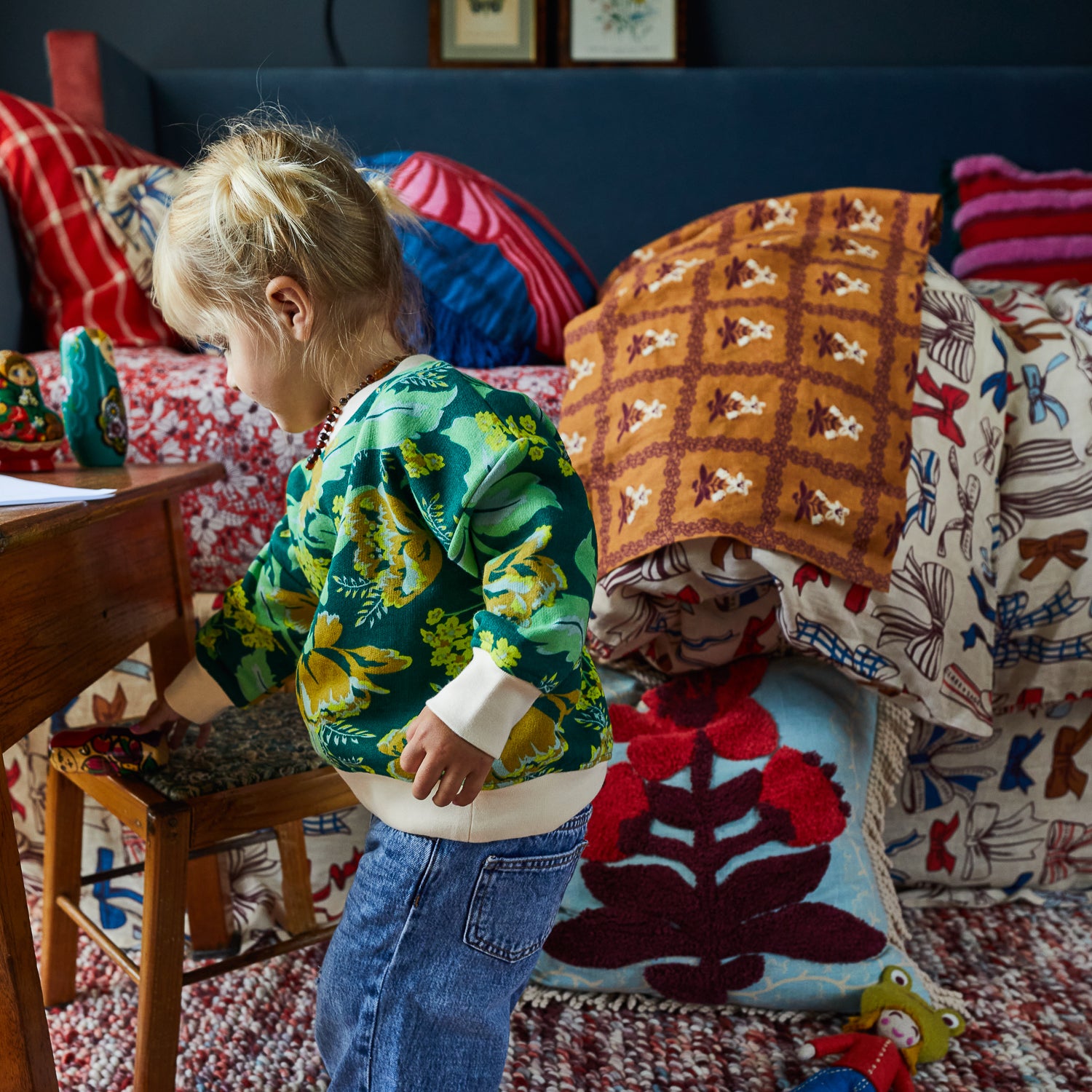 Margot Kids Sweater - Soft & Cozy Knit Pullover for Girls & Boys | Warm Winter Clothing for School & Play