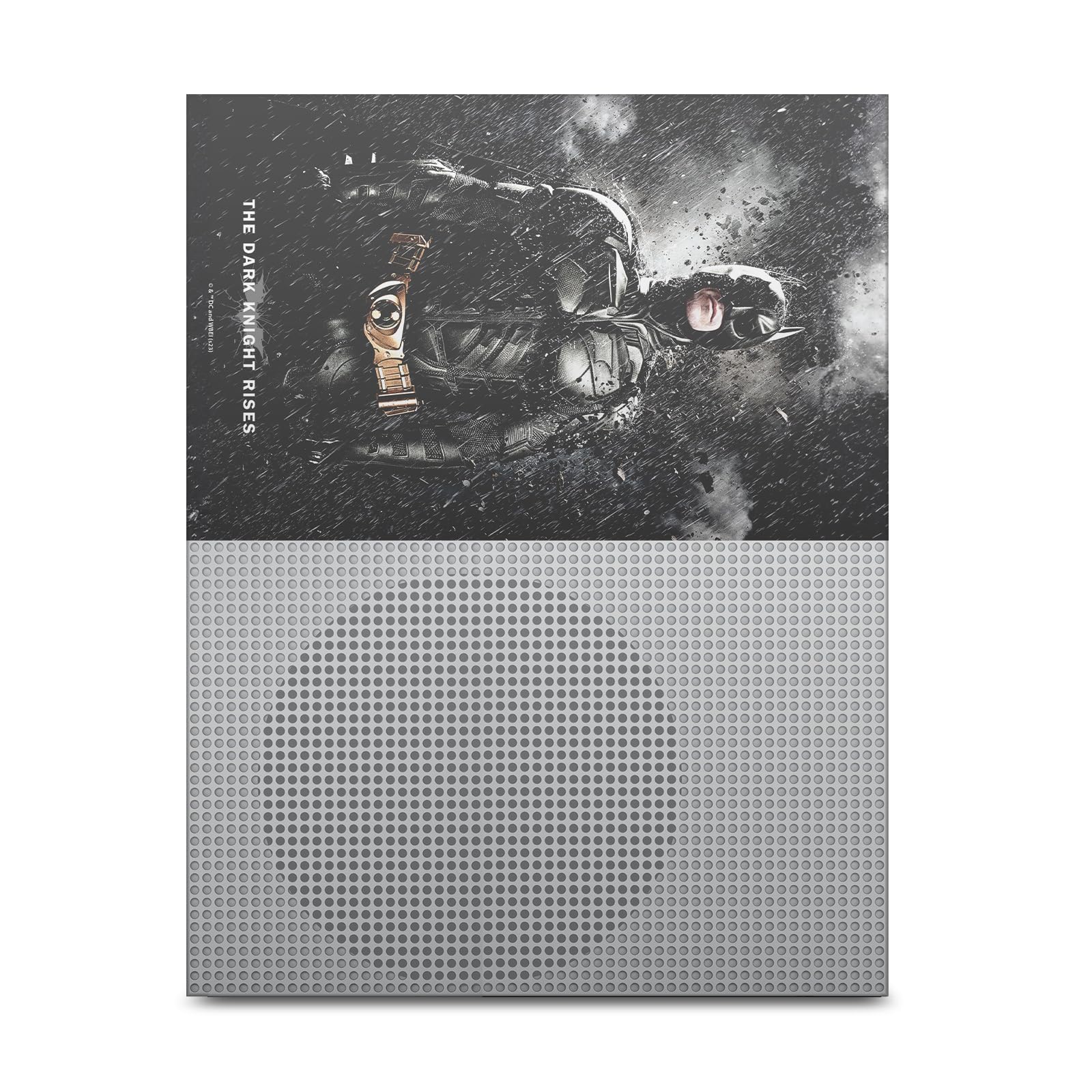 Official The Dark Knight Rises Vinyl Skin Decal Sticker - Compatible with Xbox One S Console & Controller Bundle - Premium Licensed Character Art - Perfect for Gaming Setups & Batman Fans