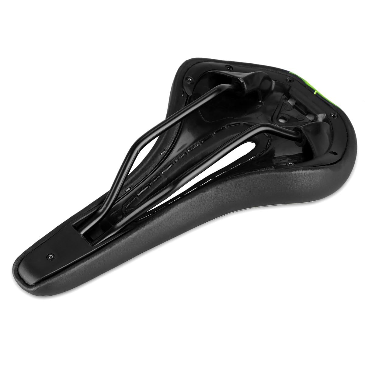 **Comfortable & Breathable Mountain Bike Saddle with Central Relief Zone – Ergonomic Design for Road & Mountain Biking – Perfect for Long Rides & Commuting**