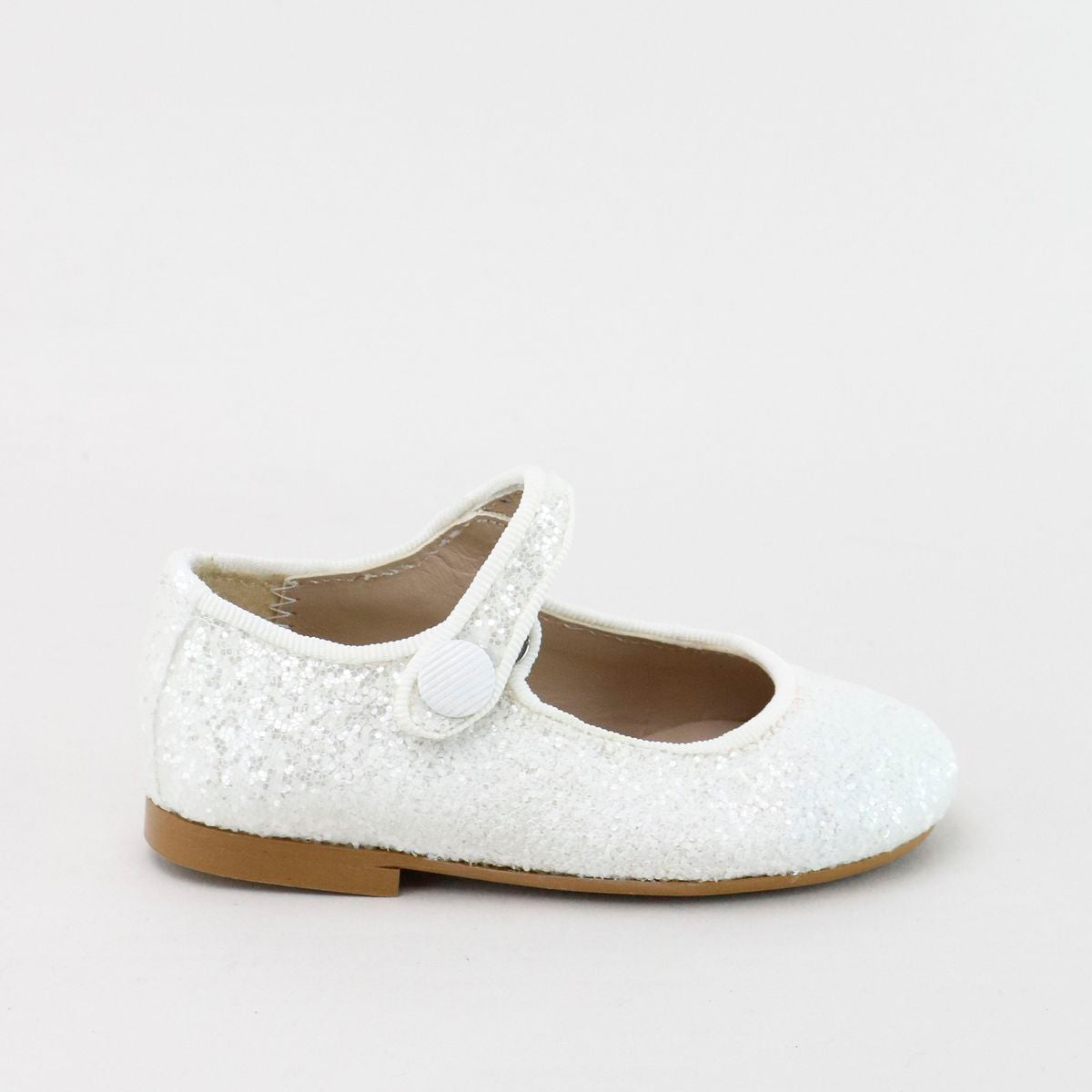 Sparkly Ice Glitter Mary Jane Shoes for Girls - Comfortable & Stylish Party, Wedding, and Holiday Dress-Up