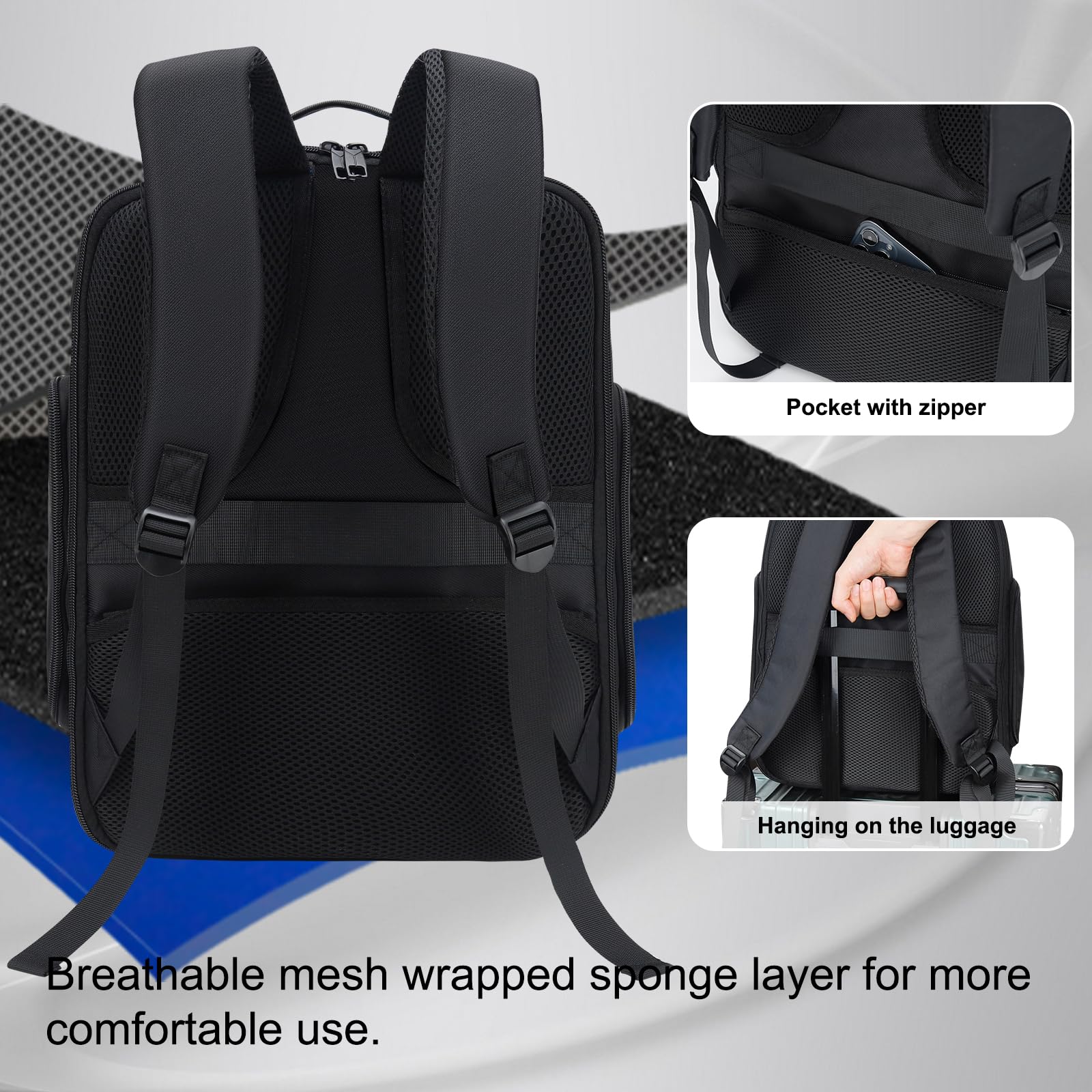 PS5 Gaming Backpack - Protective Travel Case for Playstation 5 Console, 15.6” Laptop & Accessories | Waterproof Portable Organizer with Headset Storage | Perfect for Travel, Commuting & Gaming Events