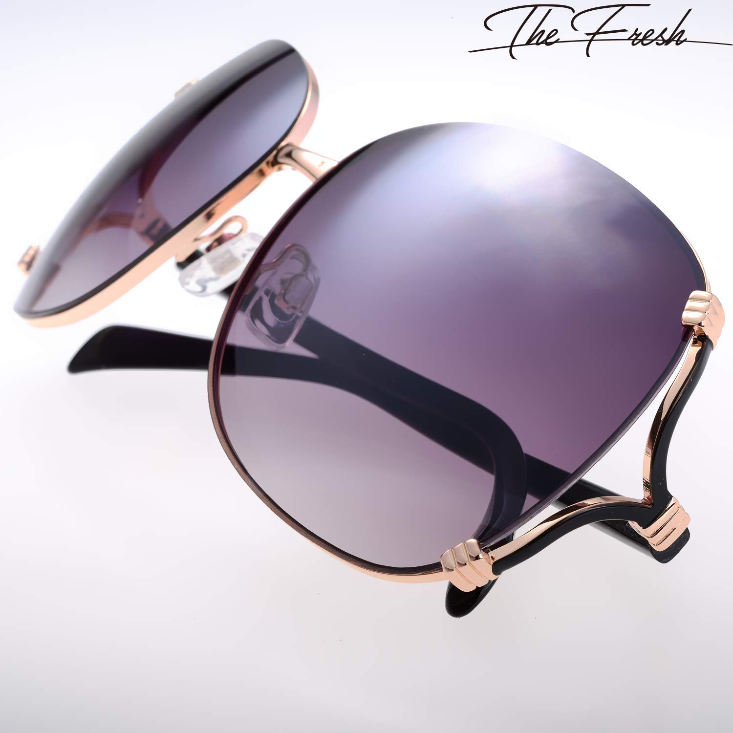 Elegant Women's Classic Crystal Sunglasses - UV Protection Fashion Shades for Women - Perfect Gift Box for Outdoor, Beach & Driving