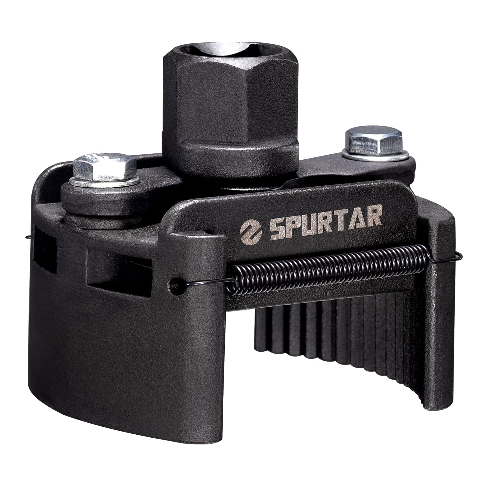 **Spurtar Adjustable Oil Filter Wrench 2-3/8 to 3-1/8 Inch (60-80mm) – Universal Oil Filter Removal Tool with 1/2