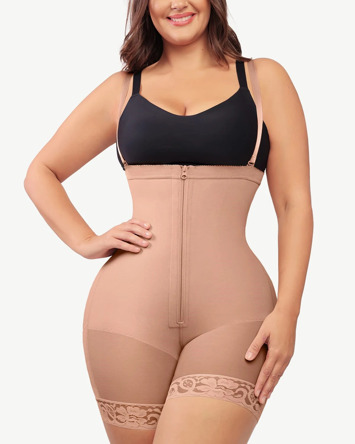 AirSlim® Firm Tummy Control Shapewear Bodysuit with Butt Lifting Support - Slimming Underwear for Women, Perfect for Dresses, Workouts & Everyday Wear