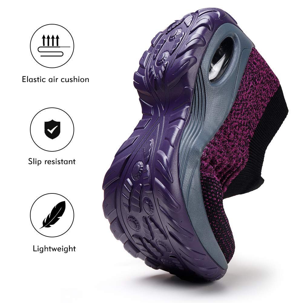Women's Running Shoes - Lightweight Breathable Mesh Sneakers with Air Shock Absorber for Jogging, Outdoor Sports & Gym Workouts | Perfect for Trail Running, Fitness Training & Daily Walking