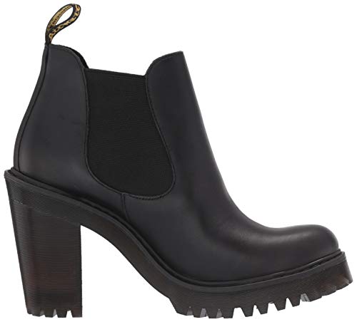 Hurston Black Sandal Boots for Women - Stylish & Comfortable Ankle Booties for Casual Wear, Work & Outdoor Activities