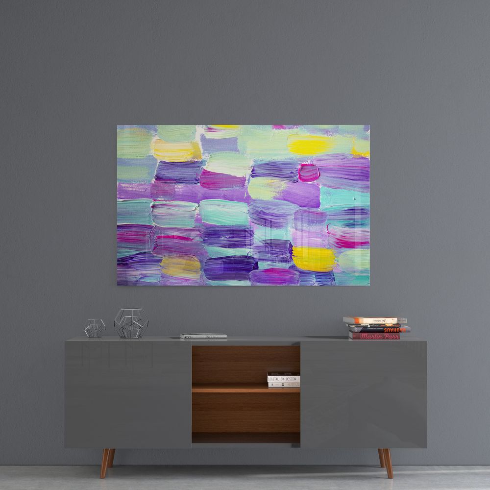 Abstract III Wall Art - Modern Canvas Painting for Home & Office Decor - Perfect for Living Room, Bedroom, or Workspace