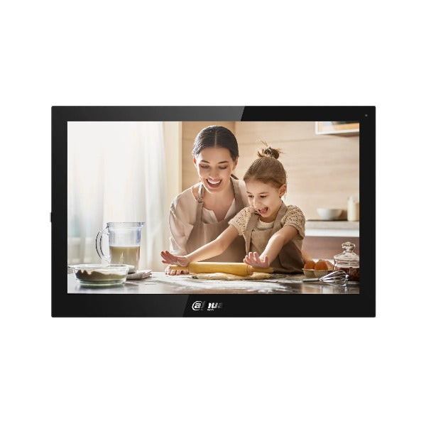Dahua 10 IP Video Intercom Monitor - DHI VTH5341G W, HD Security System for Home & Business, Smart Door Entry Access Control