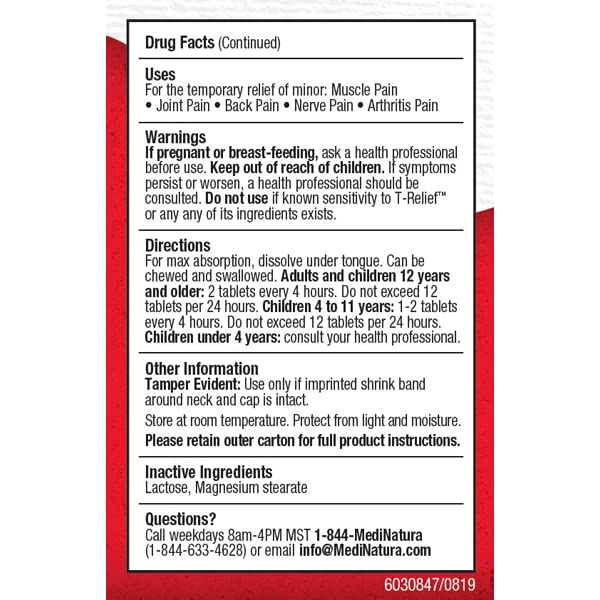 Pain Relief Safe Relief Tablets - 100 Count (Pack of 9) | Fast-Acting Pain Reliever for Headache, Muscle & Joint Pain | Home, Office & Travel Use