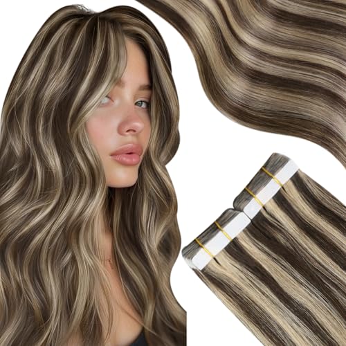 #4 Brown Highlighted 27 Caramel Blonde