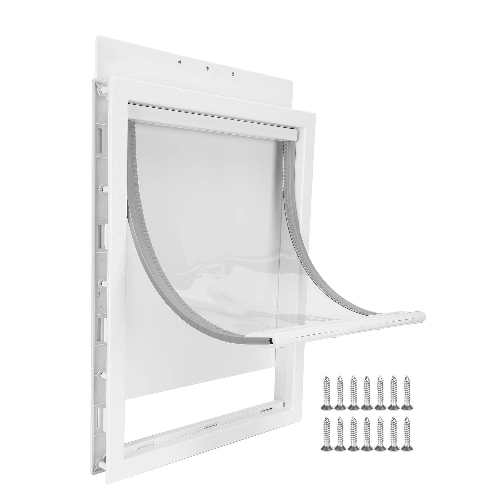 Premium PVC Magnetic Pet Door for Dogs & Cats - Heavy Duty, High Impact Strength Pet Door for Home & Pet Shops | Indoor & Outdoor Use