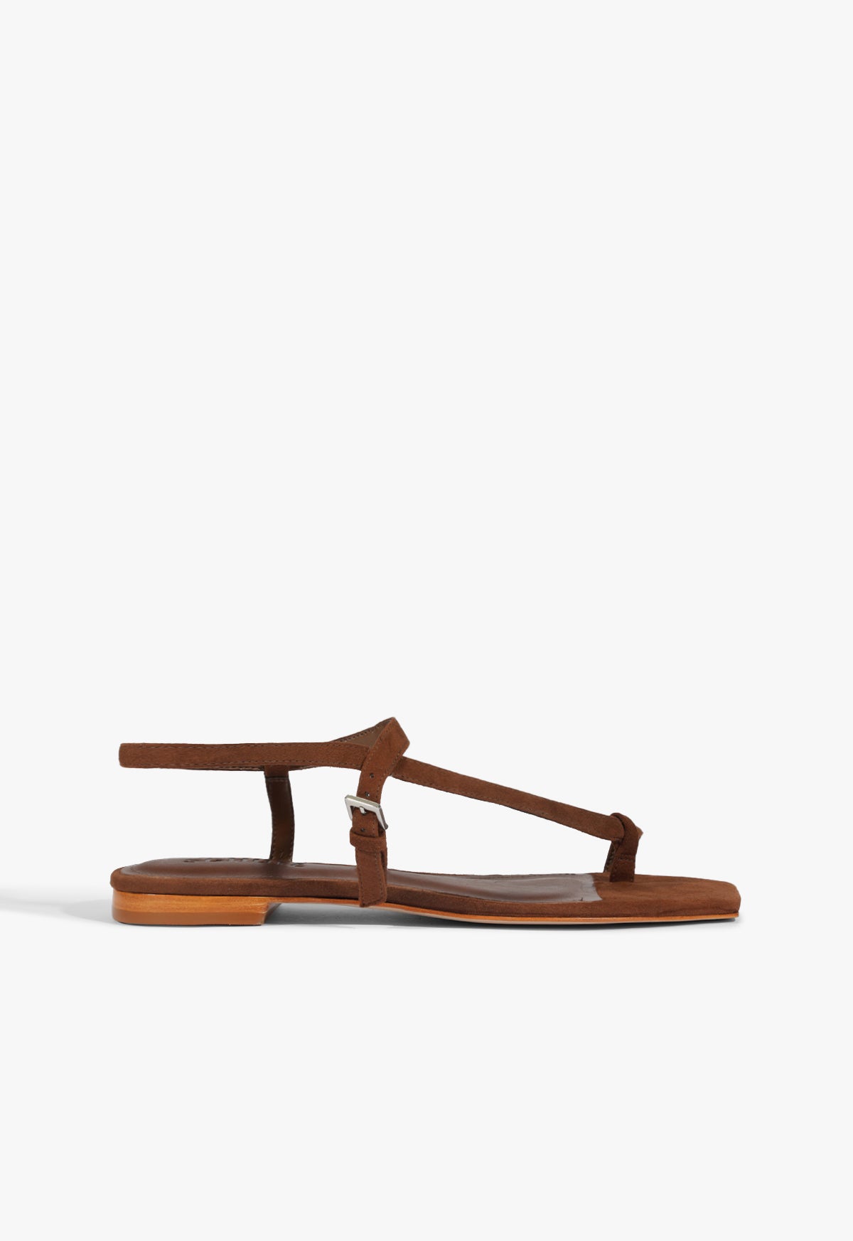 Lisa Brown Suede Flat Sandals for Women - Comfortable Casual Summer Shoes - Perfect for Beach, Vacation & Everyday Wear