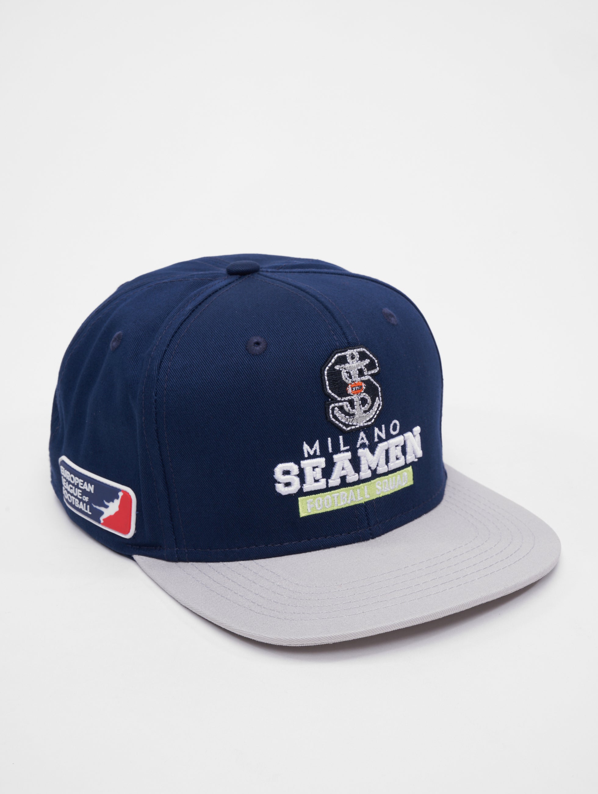 Milano Seamen Contrast Snapback Cap - Stylish Adjustable Baseball Hat for Men & Women - Perfect for Sports, Casual Wear & Outdoor Activities