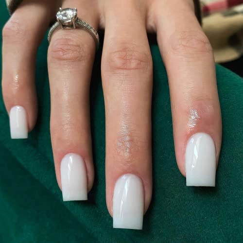 glossy white