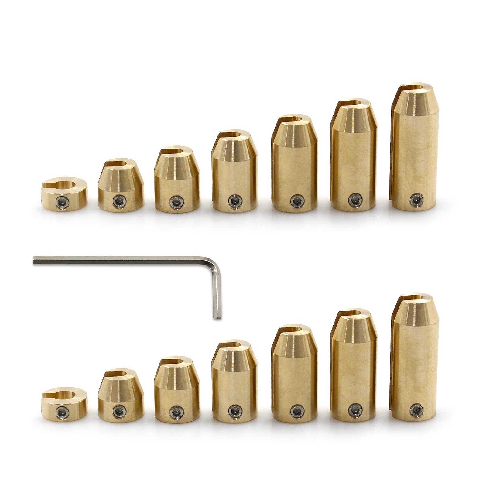 HXBER Motorcycle Wheel Spoke Balance Weights - 14 Pack Reusable Brass Spoke Weights Kit for Bike & Dirt Bike Wheel Balancing | Perfect for DIY Motorcycle Maintenance & Off-Road Adventures