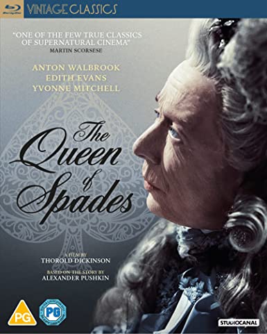 Queen of Spades Blu-ray Movie - Classic Thriller Film for Home Theater & Movie Night Entertainment