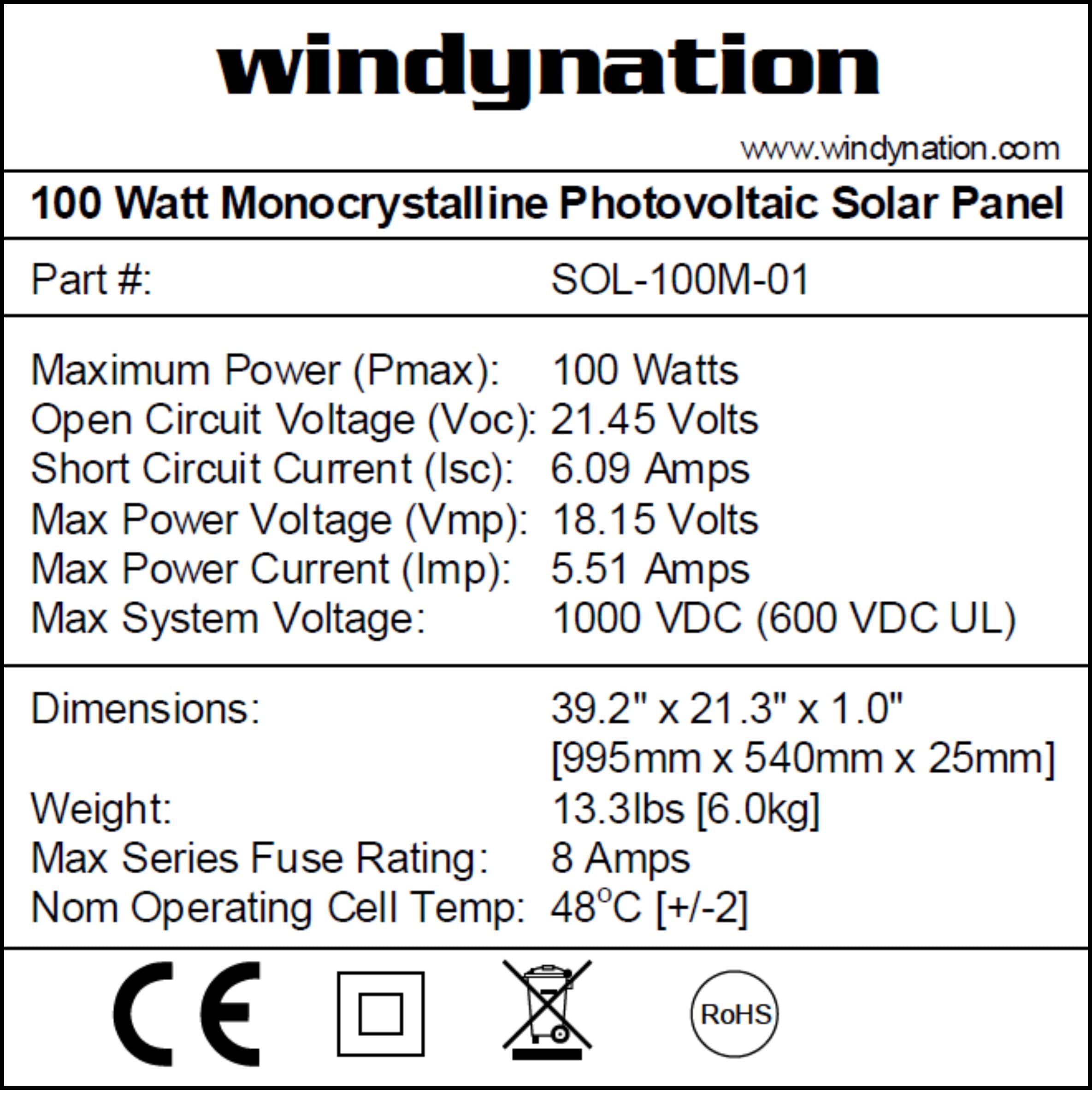 WindyNation 200W Monocrystalline Solar Panel Kit with 40A MPPT Charge Controller | Complete Off-Grid Power Solution for RV, Boat & Cabin | Includes Wireless Monitoring & 200Ah AGM Battery