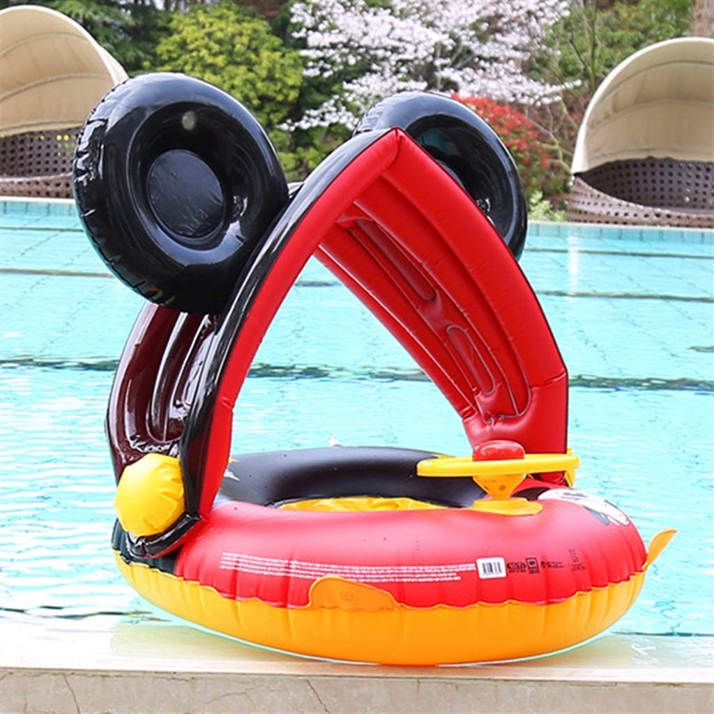 Inflatable Pool Float Tube for Adults & Kids - Donut Shaped Lake Floats, Swimming Pool Rafts & Ride-ons - Perfect for Backyard Pools, Beach Parties and Summer Water Fun