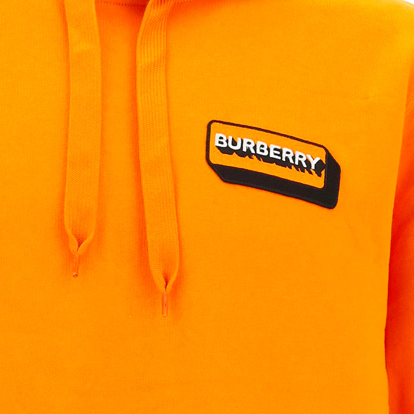 Burberry Logo Embroidered Drawstring Hoodie for Men & Women - Casual Pullover Sweatshirt with Adjustable Hood | Perfect for Streetwear, Gym & Lounge Wear
