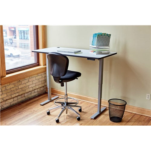 Safco Metro Extended Height Black Office Chair 3442 - Adjustable Ergonomic Desk Chair for Home & Office Workspace