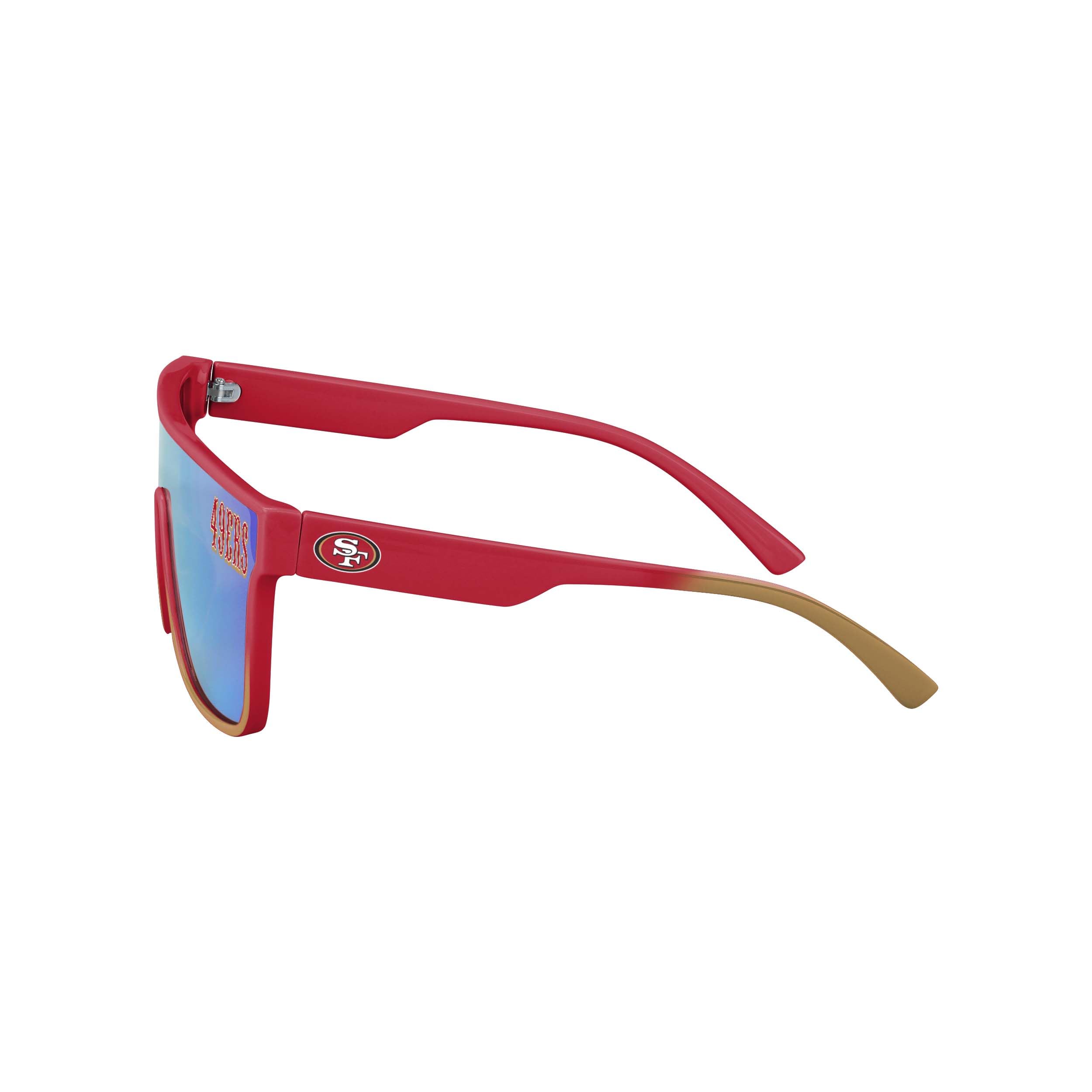 FOCO NFL Team Logo Gradient Overtime Sunglasses - Stylish Sports Fan Sunglasses for Football Games, Beach, and Outdoor Activities