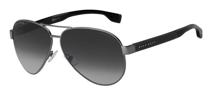 R80-SEMIMATTEDARKRUTHENIUM/WJ-GREYSHADEDPOLARIZED - MATTE DARK RUTHENIUM - GREY SHADED POLARIZED