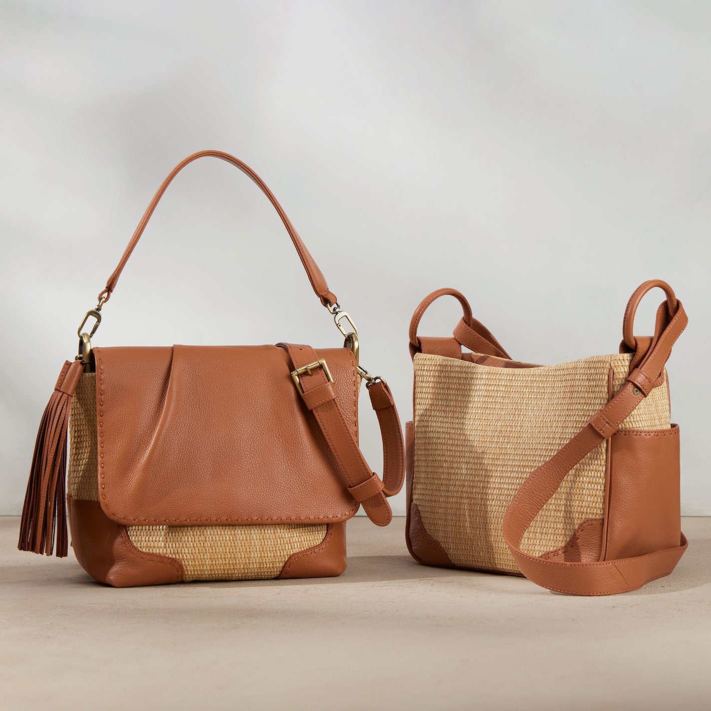 Sheila Crossbody Woven Straw Handbag - Natural Straw Weave for Women - Perfect for Beach, Travel & Summer Outfits