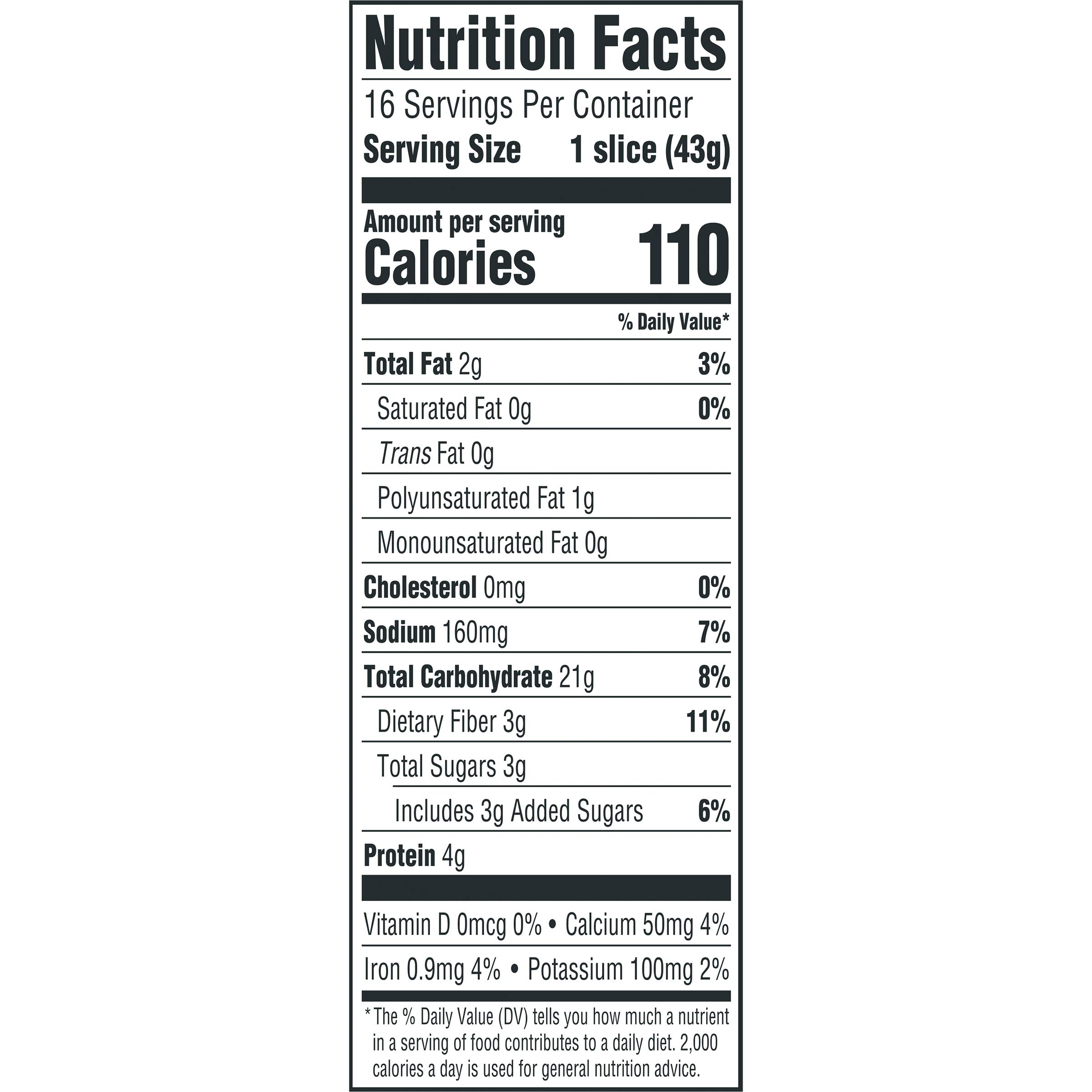 Arnold Whole Grains 100% Whole Wheat Bread - 24 oz Bag | Healthy Sandwich Bread for School Lunches & Family Breakfasts