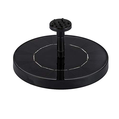 Sietore 1W Floating Solar Water Pump - Free Standing Birdbath Fountain Pump for Garden, Patio, Pond & Pool - Multicolor | Perfect for Outdoor Decoration & Water Circulation