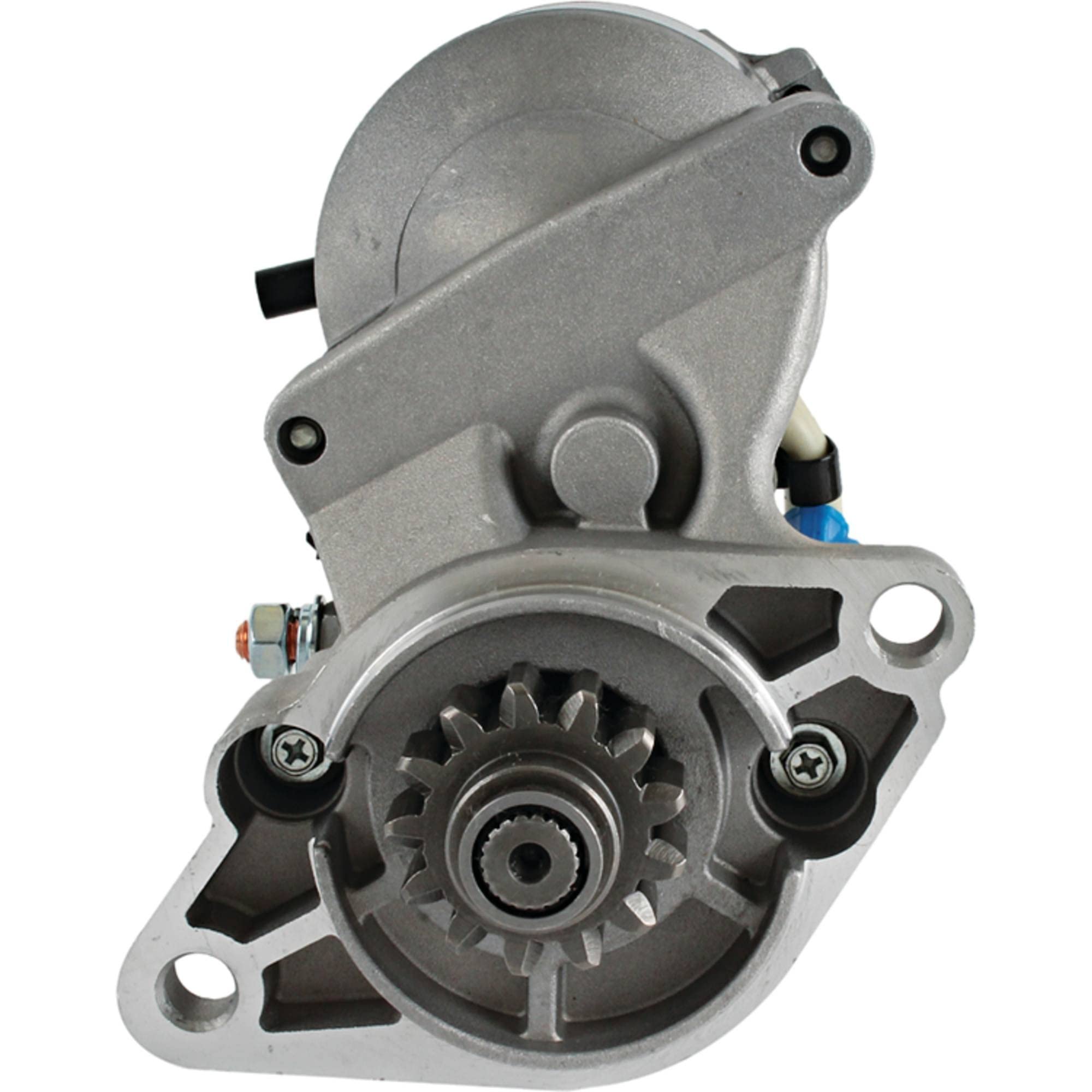 New 12V CW 13-Tooth Starter Compatible with Kubota Osgr - Replacement for Models 17423-63012 & 228000-7610 - Perfect for Tractors, Excavators & Heavy Equipment