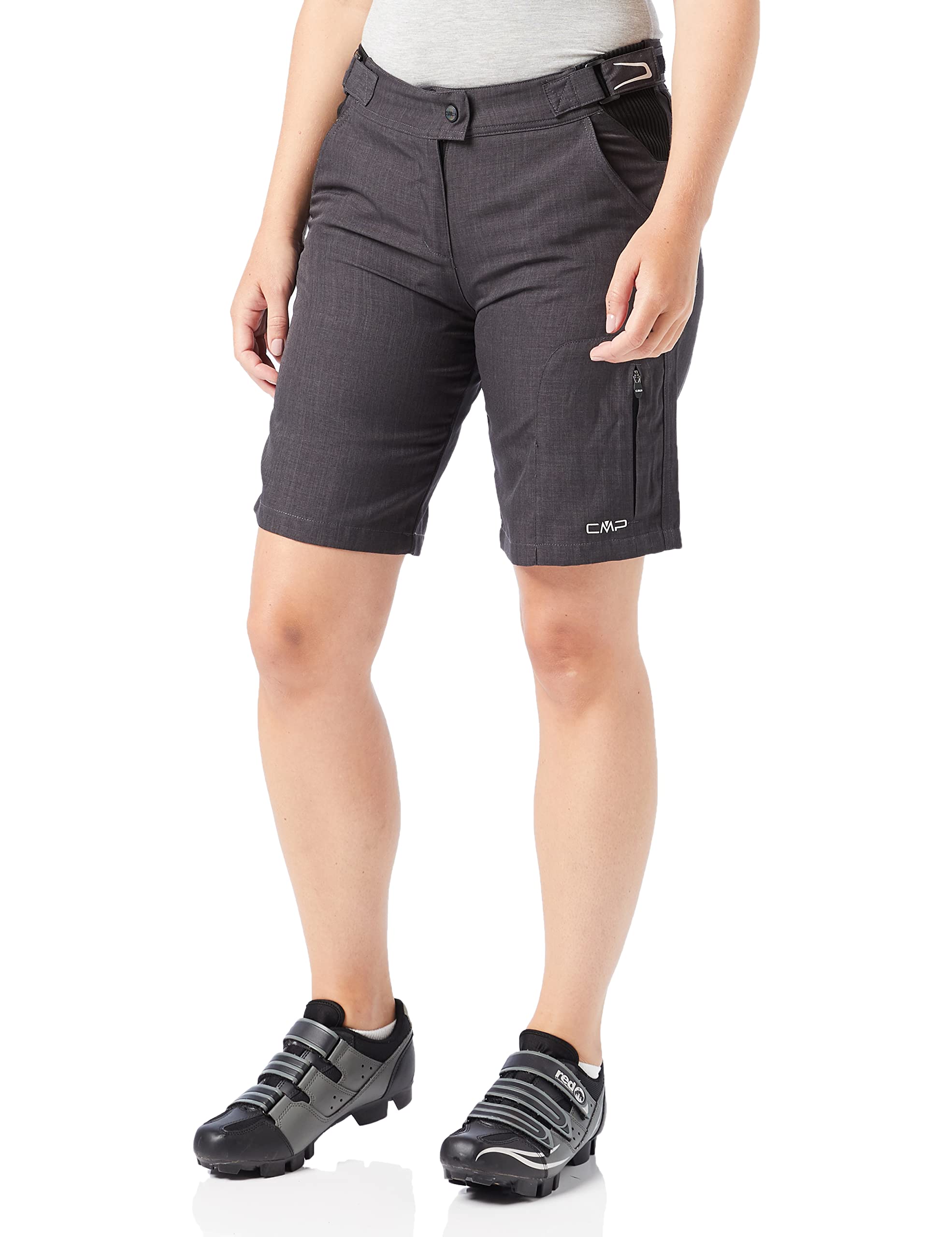 Women's Bermuda Shorts with Inner Mesh Underwear - Comfortable & Breathable for Cycling, Hiking & Outdoor Activities - Size XL