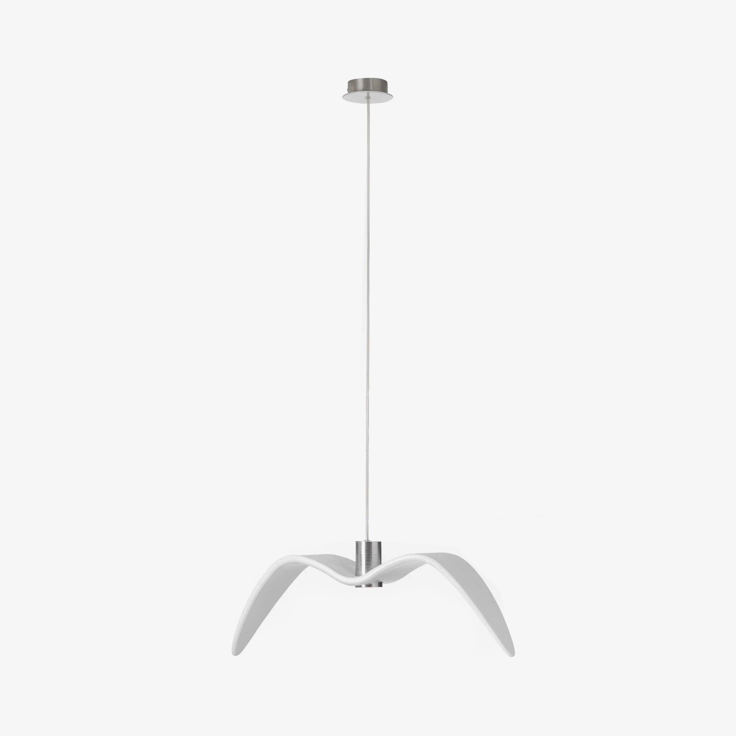 Aviara Modern LED Pendant Light Fixture - Dimmable Hanging Chandelier for Kitchen Island, Dining Room & Bedroom Lighting