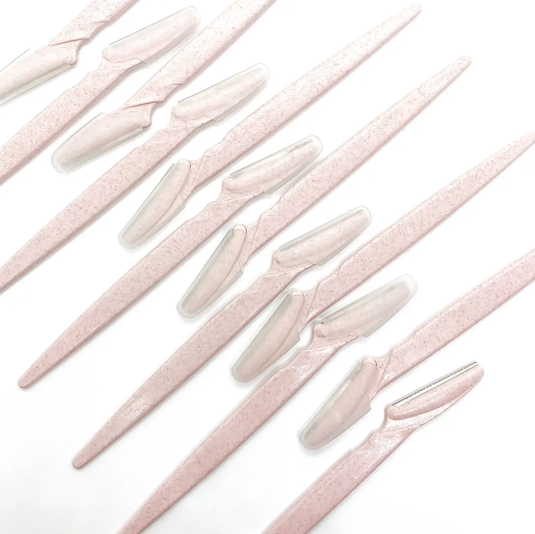 Professional Dermaplaning Tool Set (12 Pack) - Exfoliating Facial Razor for Peach Fuzz & Dead Skin Removal - Perfect for At-Home Spa, Skincare Routine & Travel