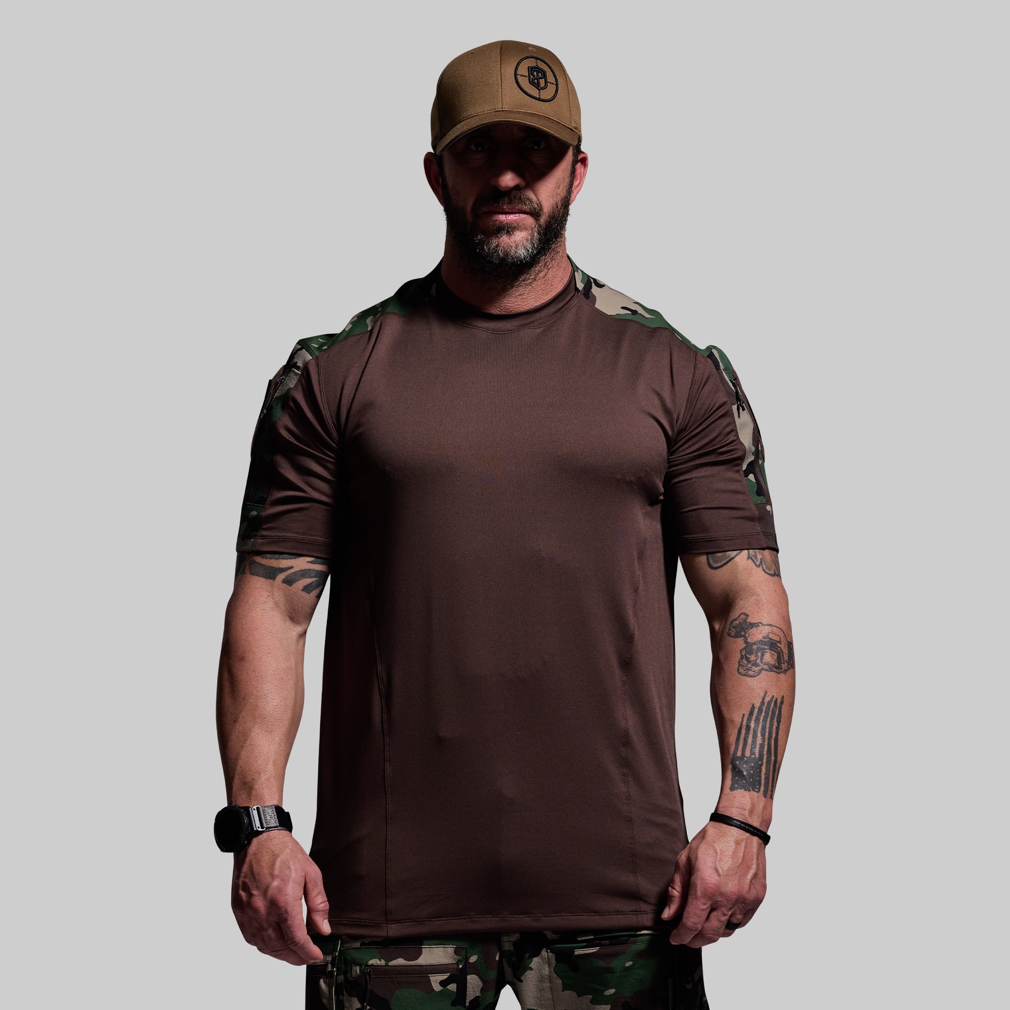 Premium Op Top (Woodland) - Durable Outdoor Camping Gear for Hiking, Backpacking & Survival Adventures