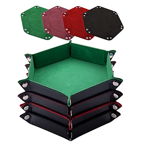 Green, Coffee, Red and Black