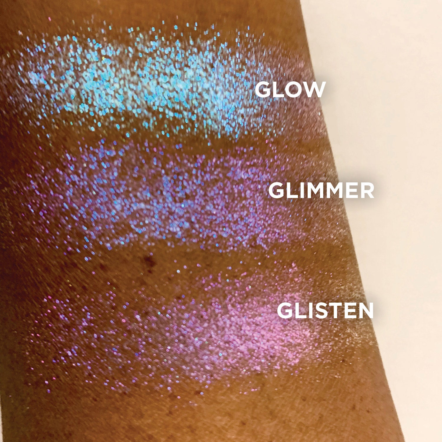 Glimmer & Glitter Iridescent Multichrome Eyeshadow Palette - Long Lasting Shimmery Makeup for Party, Festival & Special Occasions