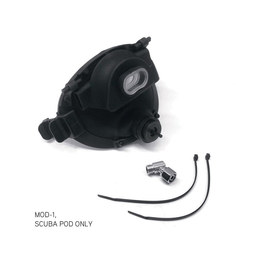 Hollis Mod 1 Scuba Breathing Pod - Professional Dive Snorkel for Scuba Diving & Snorkeling - Perfect for Underwater Exploration & Marine Adventures