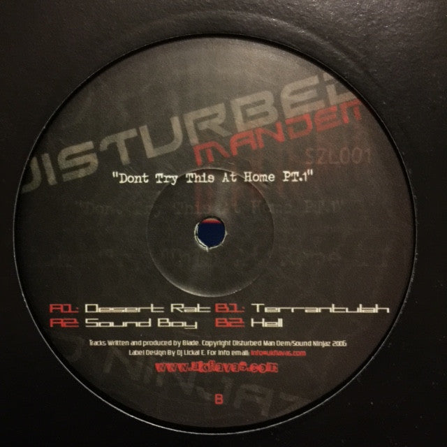 Disturbed Man Dem SZL001 - Blade Don't Try This At Home Pt.1 12