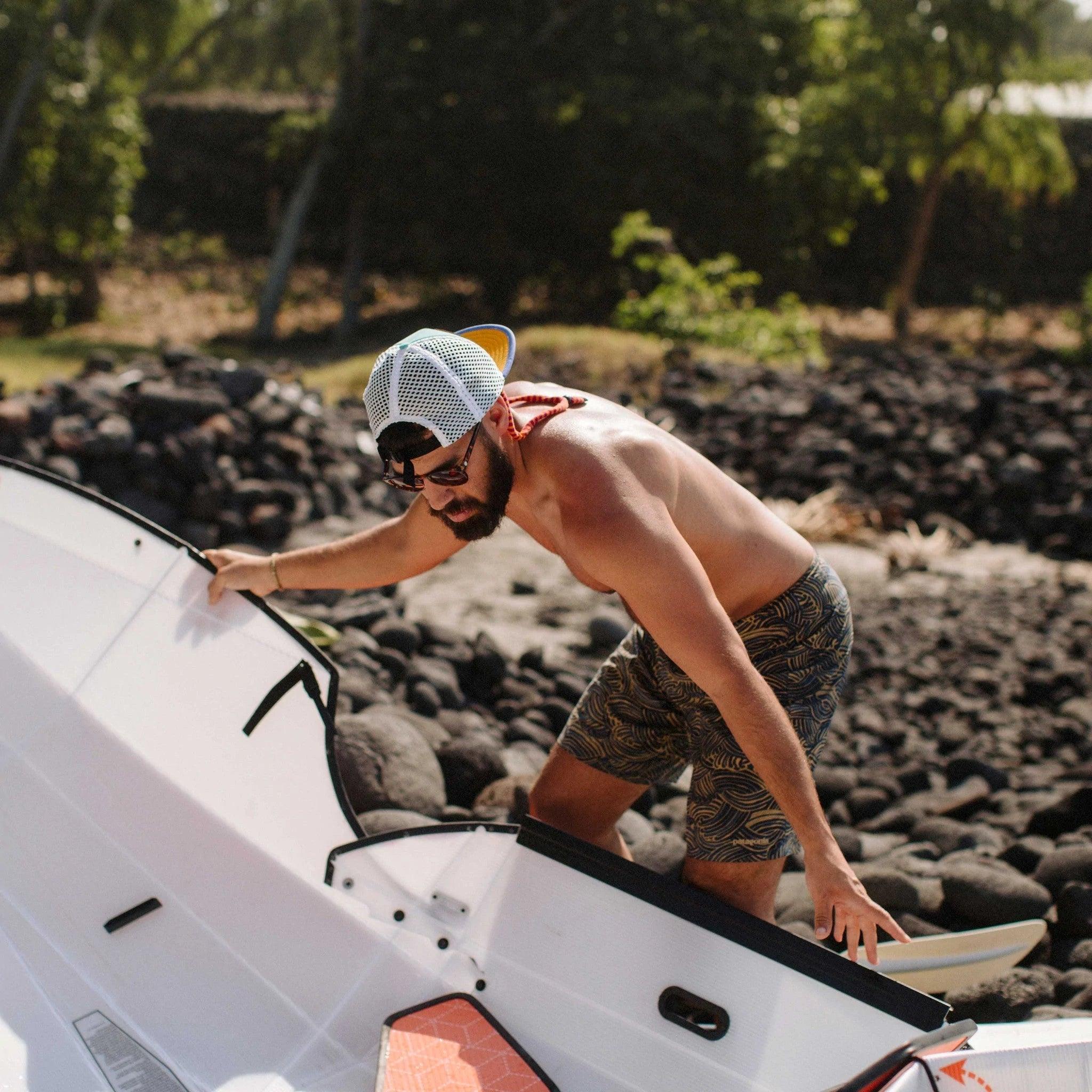 Oru Kayak Beach LT - Lightweight Foldable Kayak for Travel & Adventure | Portable Kayak for Lakes, Rivers & Coastal Waters
