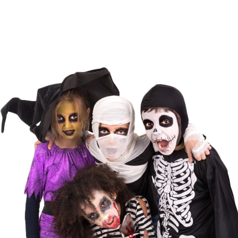 Fun World Halloween Mega Make Up Kit - Professional Costume Face Paint Set for Kids & Adults - Perfect for Halloween Parties, Cosplay & Theatrical Performances