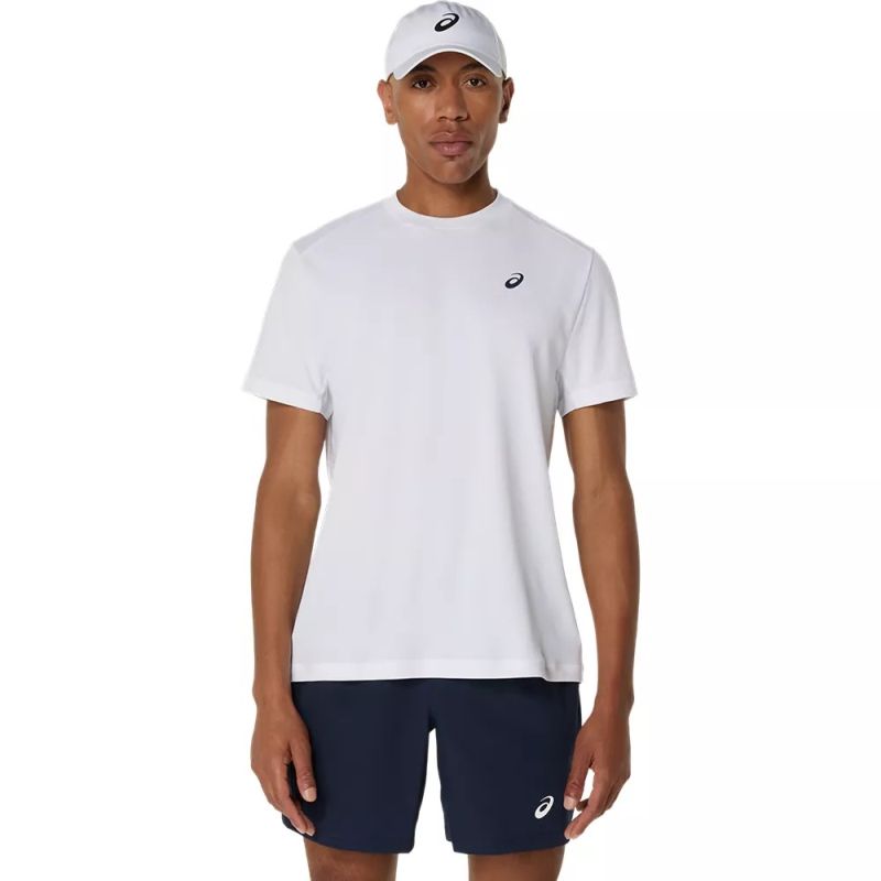 ASICS Men's Performance Tennis Shirt - Breathable & Moisture-Wicking Activewear for Court Sports | Perfect for Tennis, Pickleball & Casual Wear