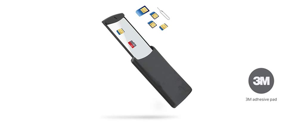 Universal SIM Card Holder & Memory Card Storage Box - Organize Micro, Nano, Standard SIM Cards - Portable Multi-SIM Organizer with Ejection Pin for Smartphones - Perfect for Travel, Business & Tech Enthusiasts