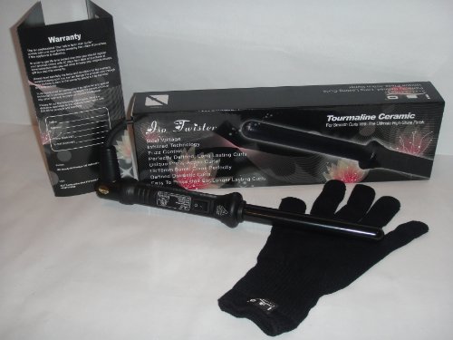 Professional Tourmaline Ceramic Hair Styler - Ionic Hair Straightener & Curler for Frizz-Free Shine - Perfect for Home, Salon & Travel Use