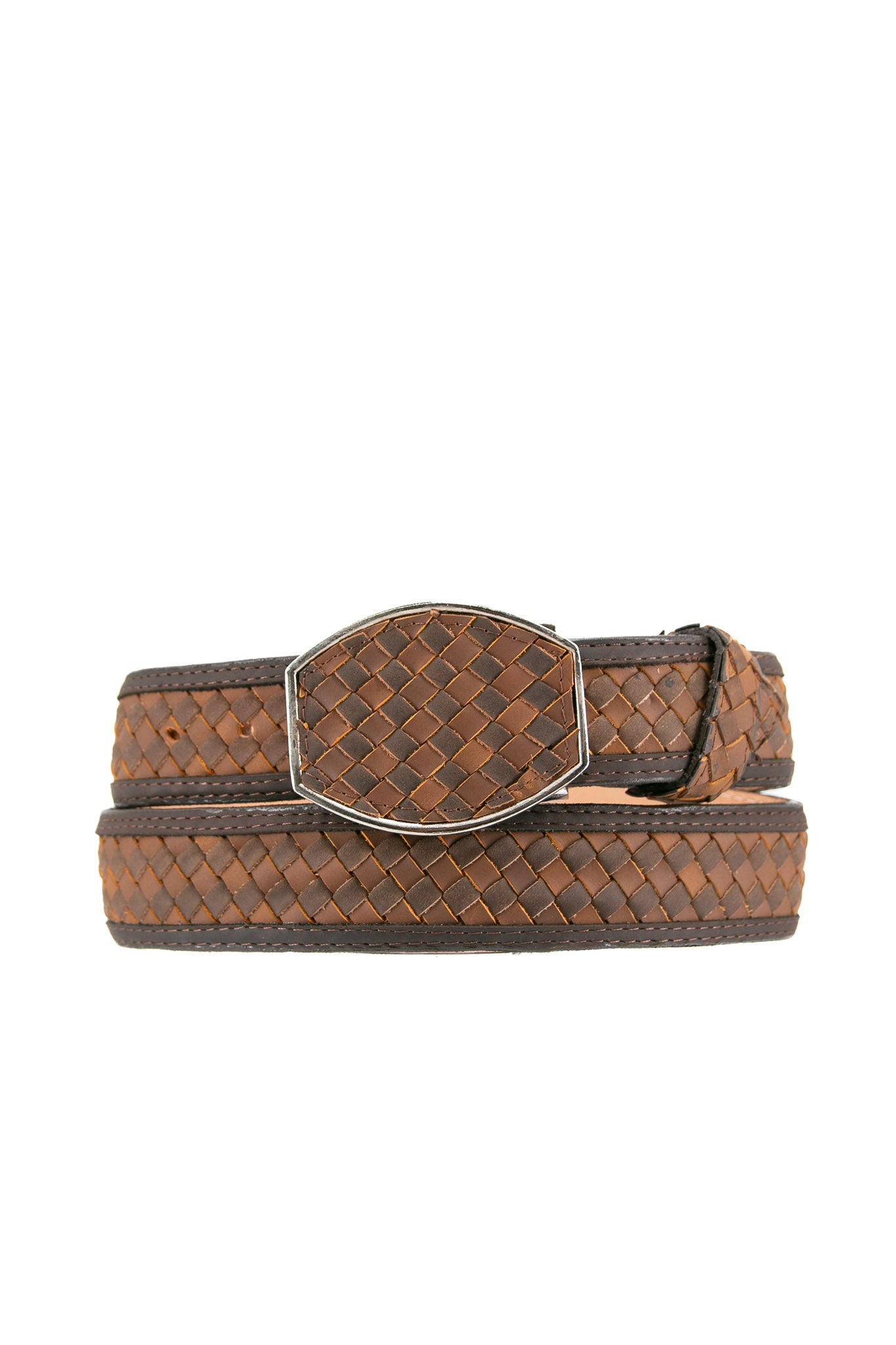 Premium Serbia Woven Cowboy Belt for Men & Women - Western Style Leather Strap - Final Sale - Perfect for Rodeo, Country Music Festivals & Western Fashion Outfits