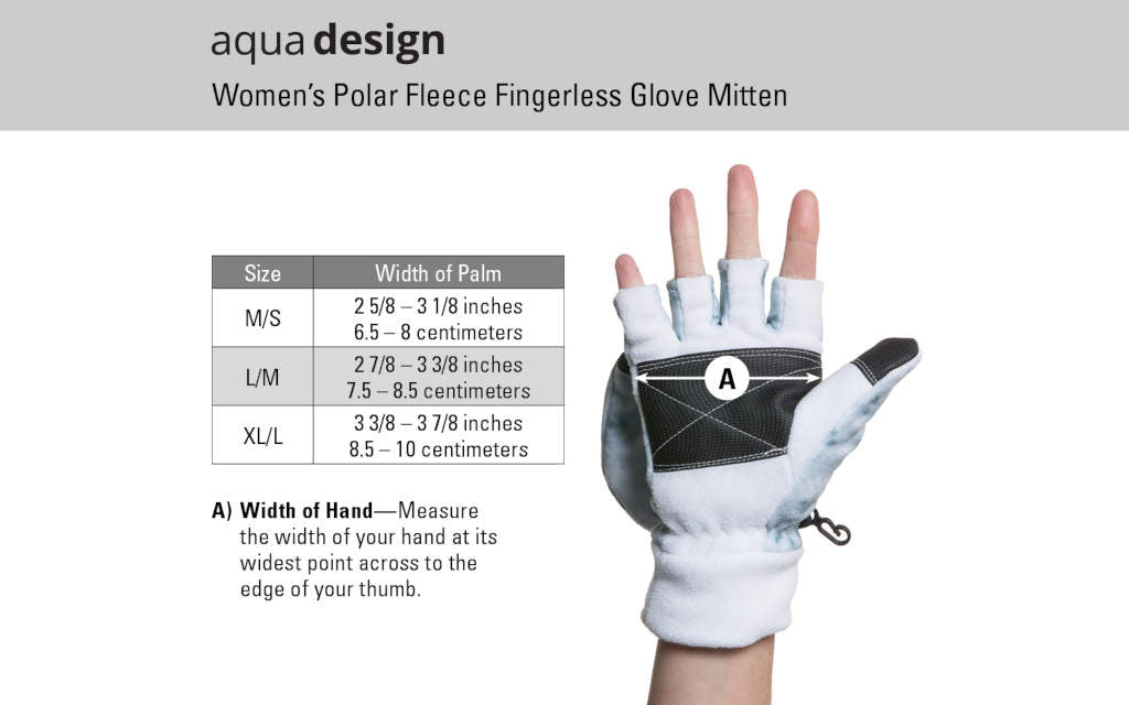 Women's Fingerless Polar Fleece Gloves - Aqua Color Thermal Mittens for Outdoor Activities, Running, Hiking & Cold Weather