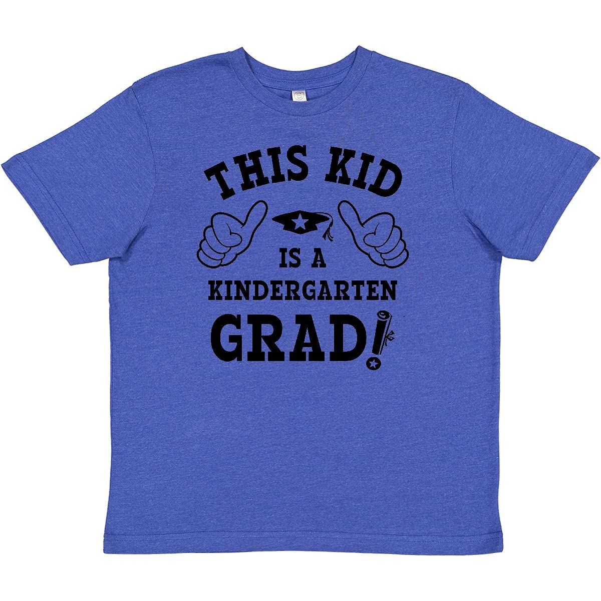 Inktastic Kindergarten Graduation T-Shirt for Kids - Cute Youth Tee for School Celebrations & End of Year Parties